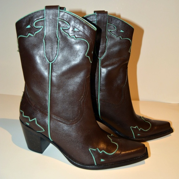 Sam Edelman - Cowboy Boots - Size 8 1/2 - Picture 6 of 7